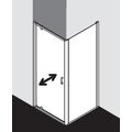 Kermi Stina Sprchové dveře pivotové 100 cm, stříbrná vysoký lesk ST KOP 10019 VPK - galerie #4