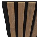 Akustický panel Oak tobacco 29,5x275 cm lamely na filcu - galerie #1