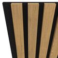 Akustický panel Oak natural 29,5x275 cm lamely na filcu - galerie #1