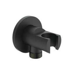 Ideal Standard Idealrain Držák ruční sprchy s přípojkou, sametově černá BC807XG